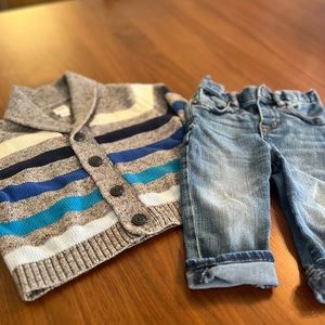 Gap - Sweater and Jeans Set